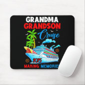 Grandma Grandson Cruise 2025 Memories Christmas Fa Mousepad (Mit Mouse)