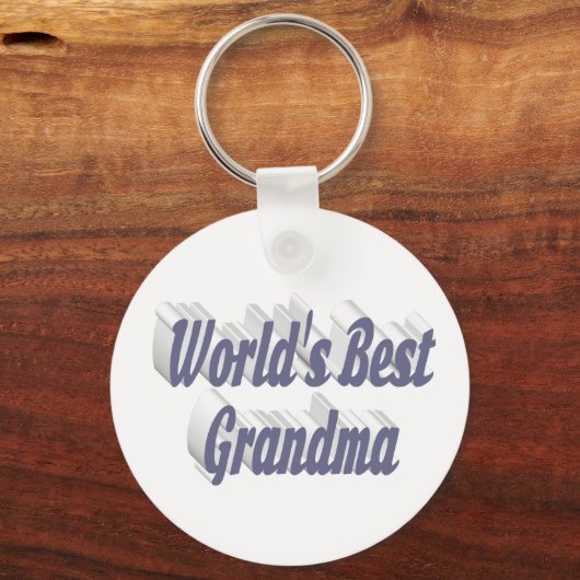 Grandma-Grautext Schlüsselanhänger (Vorderseite)