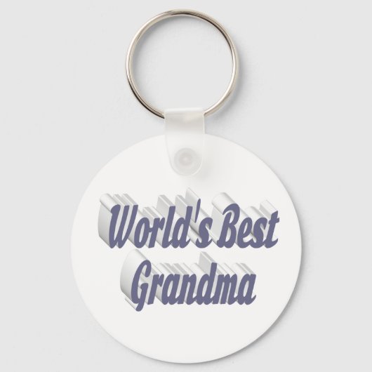 Grandma-Grautext Schlüsselanhänger (Rückseite)