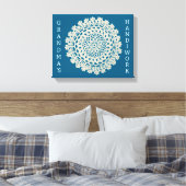 GRANDMA-HANDIWORK LEINWANDDRUCK (Insitu (Schlafzimmer))