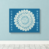 GRANDMA-HANDIWORK LEINWANDDRUCK (Insitu (Holzboden))