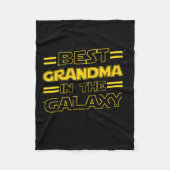 Grandma In The Galaxy Funny Mothers Day Gift For M Fleecedecke (Vorderseite)