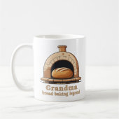 Grandma is a bread baking legend kaffeetasse (Links)