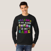 Grandma Is My Name Bingo Is My Game T-Shirt (Vorne ganz)