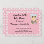 GrandMa ist eine Einladung zur Kinderdusche (Vorne/Hinten)