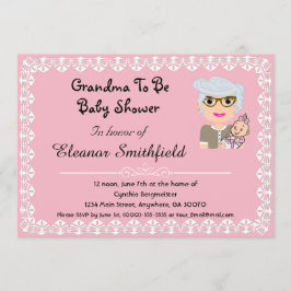 GrandMa ist eine Einladung zur Kinderdusche