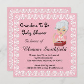 GrandMa ist eine Einladung zur Kinderdusche (Vorne/Hinten)