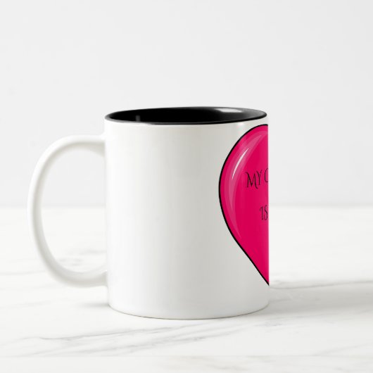 GRANDMA Kaffee oder Tee Tasse. Zweifarbige Tasse (Links)