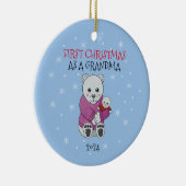 Grandma Keramik Ornament (Rechts)