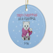 Grandma Keramik Ornament (Links)