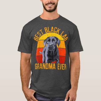 Grandma Labrador Retriever Vintag Retriever Retrie T-Shirt