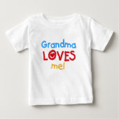 Grandma-Lieben in Primärfarben T - Shirt (Vorderseite)