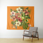 Grandma Manuela's Guavas Wandteppich (Beispiel (Horizontal))