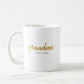 Grandma Mug | Personalized “EST” Baby Announcement Kaffeetasse (Links)