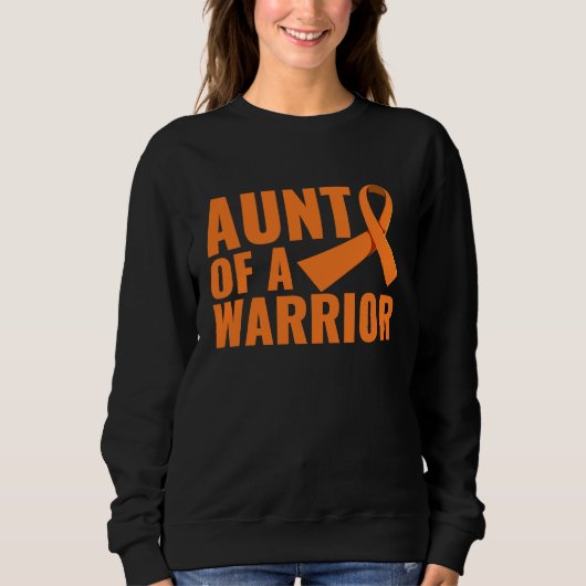 Grandma Of A Warrior Multiple Sclerosis Awareness Sweatshirt (Vorderseite)