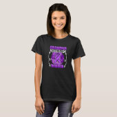 Grandma Of Epilepsy Warrior Survivor Epilepsy Awar T-Shirt (Vorne ganz)