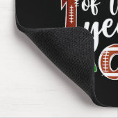 Grandma Of The 1 Year Old Football 1st Birthday Bo Mousepad (Ecke)