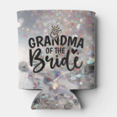 Grandma of the Bride Sparkle Diamonds Dosenkühler (Rückseite)