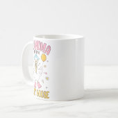 Grandma Of The Silly Goose First Birthday Family M Kaffeetasse (Vorderseite Links)