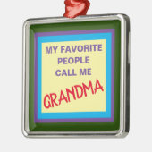 GRANDMA ORNAMENT AUS METALL (Links)