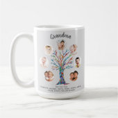 Grandma Photo Collage Kaffeetasse (Links)