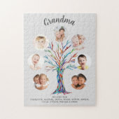 Grandma Photo Collage Keepsake Puzzle (Vertikal)