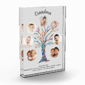 Grandma Photo Keepsake Photo Block (Links)