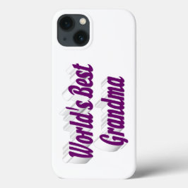 Grandma purple typography  Case-Mate iPhone hülle