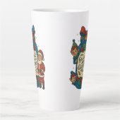 Grandma’s Jar of Christmas Farts Funny Holiday Milchtasse (Vorderseite)