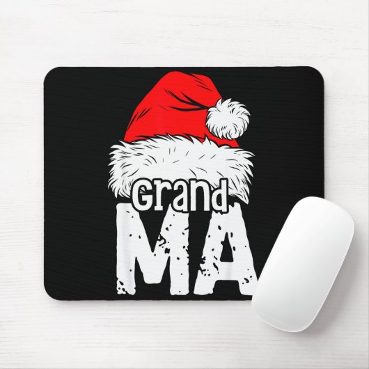 Grandma Santa Christmas Family Matching Pyjamas Xm Mousepad (Mit Mouse)