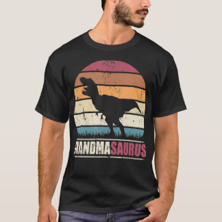 Grandma Saurus T re Dinosaur Family Grandmasaurus T-Shirt
