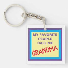GRANDMA SCHLÜSSELANHÄNGER