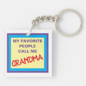 GRANDMA SCHLÜSSELANHÄNGER (Rückseite)