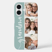 Grandma Script Photo Collage Case-Mate iPhone Hülle (Rückseite)