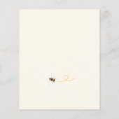 Grandma to be Grandbaby Shower Einladung (Rückseite)