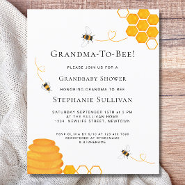 Grandma to be Grandbaby Shower Einladung