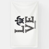 Grandma Turtle - Love Mimi Life Sea Turtle, Mimi T Banner (Vertikal)