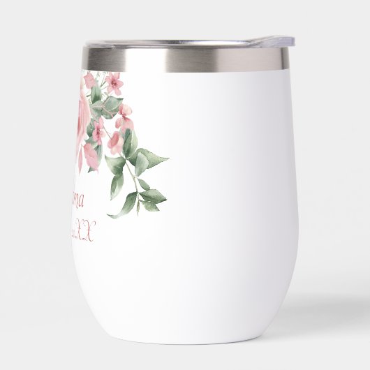 Grandma Year Established Custom Pink Roses (Links)