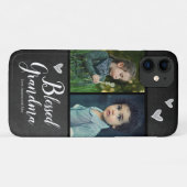 Grandma-Zwei-Foto-Kopfkarton Case-Mate iPhone Hülle (Rückseite (Horizontal))