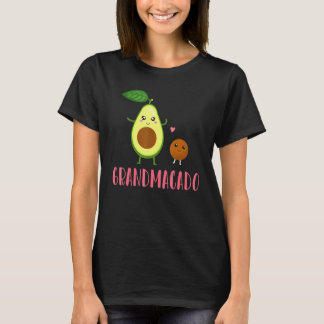 Grandmacado Oma Avocado Vegan Schwangerschaftsankü T-Shirt