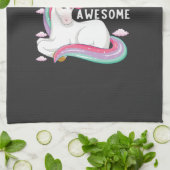 Grandmacorn Like A Normal Grandma Only More Awesom Geschirrtuch (Gefaltet)