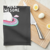 Grandmacorn Like A Normal Grandma Only More Awesom Geschirrtuch (Viertel Falte)