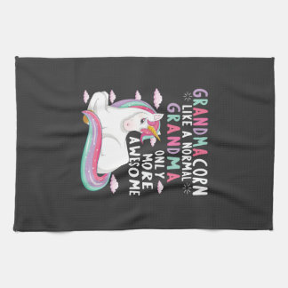 Grandmacorn Like A Normal Grandma Only More Awesom Geschirrtuch