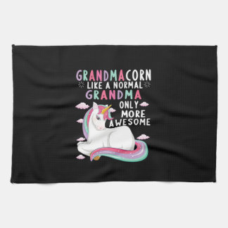 Grandmacorn Like A Normal Grandma Only More Awesom Geschirrtuch