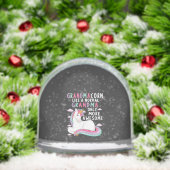 Grandmacorn Like A Normal Grandma Only More Awesom Schneekugeln (Weihnachten)