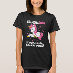 Grandmacorn Niedlich Oma Unicorn Lover Muttertag T-Shirt