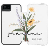 #GrandmaEst.2023iPhone 6 Wallet Case Incipio iPhone Geldbeutel-Hülle (Folio Geöffnet)