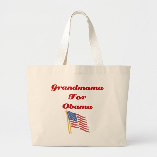 Grandmama für Obama Tote Tasche (Vorne)