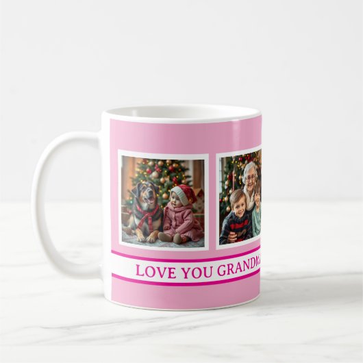 Grandma's Angels | 4 Photo Template Kaffeetasse (Links)