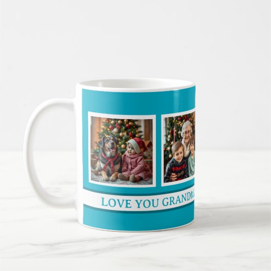 Grandma's Angels | 4 Photo Template Kaffeetasse (Links)